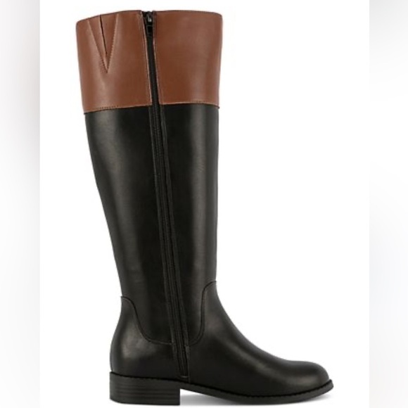 Karen Scott Shoes - Karen Scott Deliee 2 BLK/COG Woman Boots Size 12M New